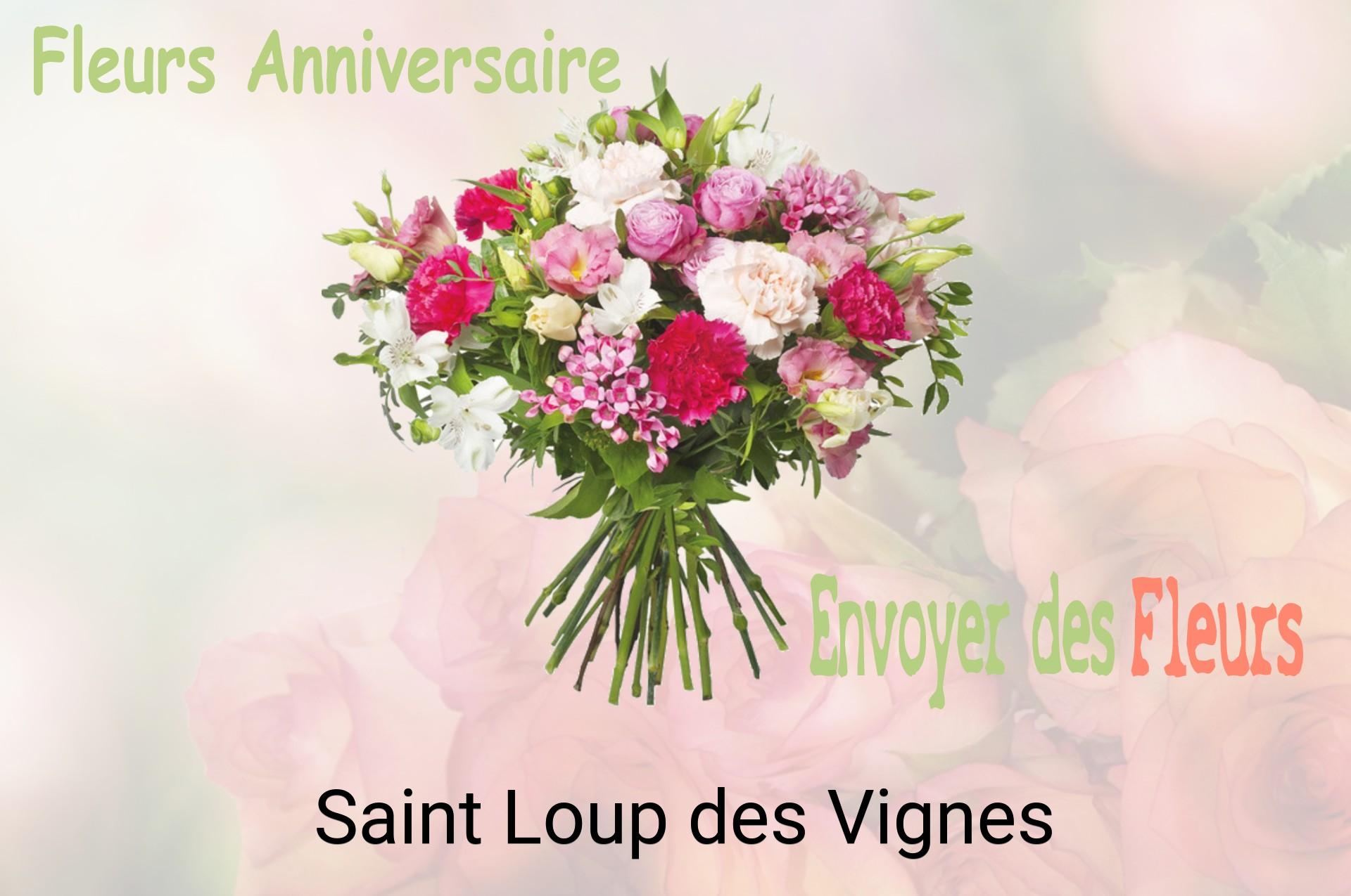 Bouquet de fleurs d’anniversaire livré à Saint-Loup-des-Vignes